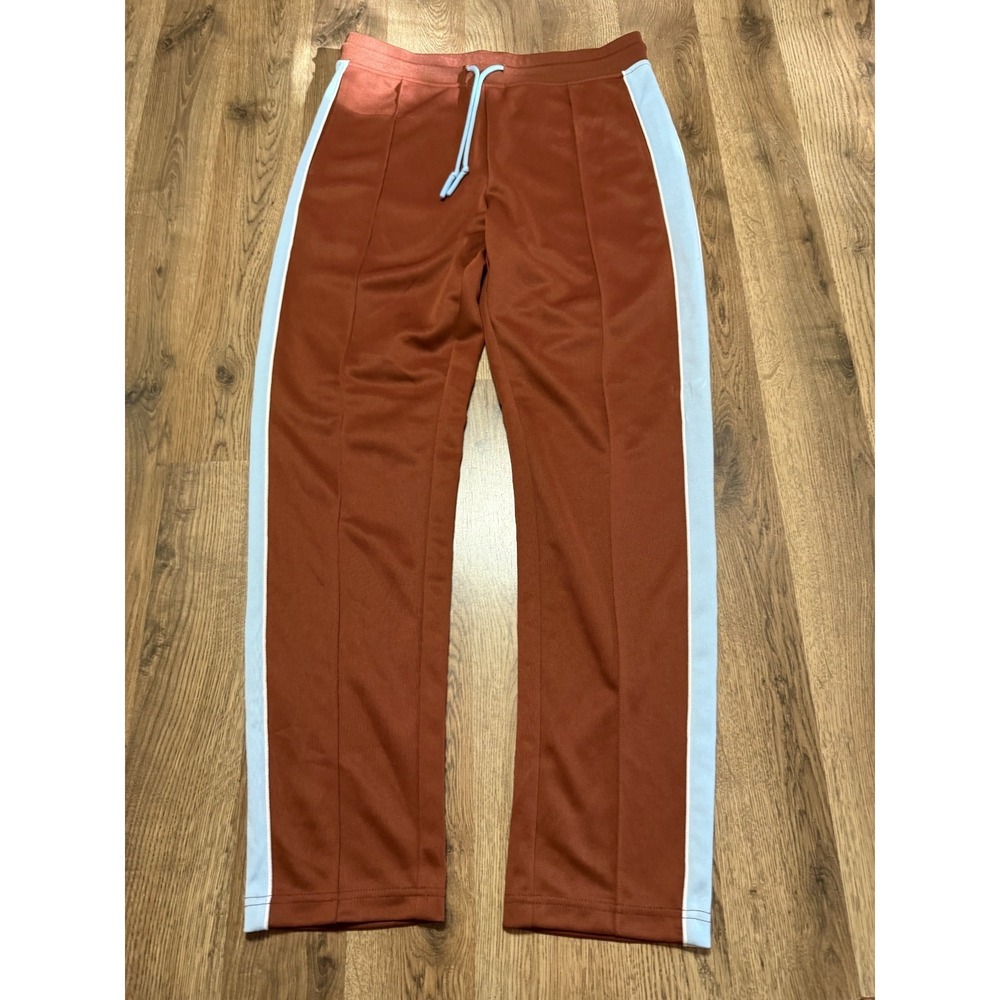 Original Use Pants, Women's Size Small, Brown Blue, Tie Waist 39" Length